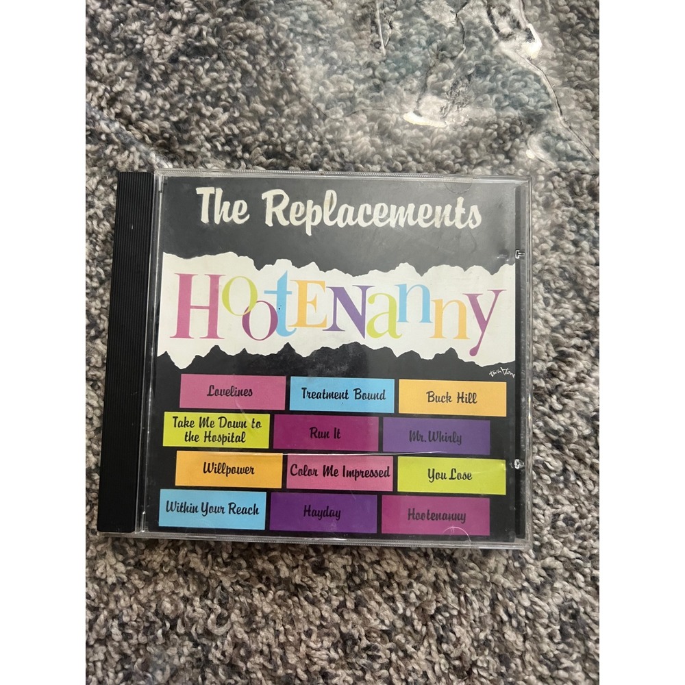 The Replacements Hootenanny CD 1983 Twin Tone Digitally Remastered TTR 8332-2